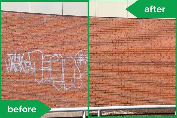 best commercial pressure washing in Ottawa-before and after results