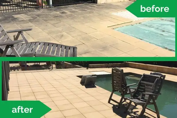 Residential pressure washing in Ottawa - before and after results